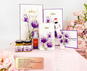 Set Quà Tặng Saffron Ngâm Mật Ong và Nhụy Hoa Nghệ Tây - Lựa Chọn Sang Trọng cho Sức Khỏe và Làm Đẹp
