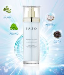 Sữa Dưỡng Kiềm Dầu IASO Purifying Emulsion 100ml - Hỗ Trợ Ngăn Ngừa Mụn, Giảm Viêm Sưng, Dưỡng Ẩm Cho Da Dầu, Da Hỗn Hợp