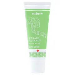 Sữa rửa mặt cho da mụn Naris Nature Wasabi Extract Facial Wash