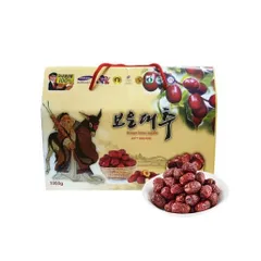 Táo đỏ Hàn Quốc Boeun loess Jujube sấy khô hộp 1kg