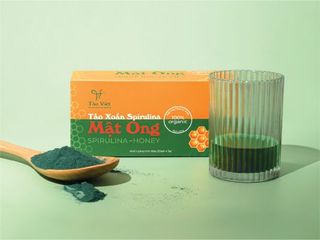Tảo Xoắn Spirulina Mật Ong Organic Tảo Việt - Bột Dinh Dưỡng Giúp Bổ Sung Vitamin và Khoáng Chất, Dễ Pha Dễ Uống