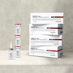 Tế Bào Gốc Trẻ Hóa Da SRGF H1 Reset Ampoule - Serum Tái Tạo Da Giảm Nếp Nhăn, Sẹo, Đốm Nâu - 8 Lọ x 5ml Chăm Sóc Da Chống Lão Hóa