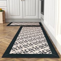 Thảm Bếp Sợi Dệt Cao Cấp Ghome TB21M2 - Thảm Chống Ẩm, Chống Trơn Trượt, Kiểu Dáng Hiện Đại, Thoải Mái Khi Nấu Nướng