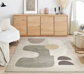 Thảm trải sàn lông Bắc Âu Ghome TSL05 - Thiết kế tinh tế, chất liệu lông cừu mềm mại, phù hợp nhiều không gian sống hiện đại.