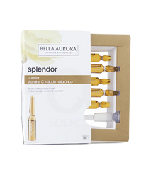 Tinh Chất Dưỡng Da Bella Aurora Splendor Vitamin C + Hyaluronic Acid - Giải Pháp Chống Lão Hóa, Làm Sáng Da, Mờ Vết Thâm, 5 Ống x 2ml