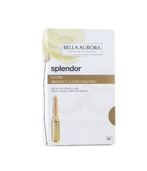 Tinh Chất Dưỡng Da Bella Aurora Splendor Vitamin C + Hyaluronic Acid - Giải Pháp Chống Lão Hóa, Làm Sáng Da, Mờ Vết Thâm, 5 Ống x 2ml