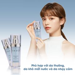 Tinh chất siêu dưỡng ẩm IASO Extra Hydro Serum - cấp ẩm sâu, làm sáng da tự nhiên, phù hợp cho mọi loại da, 35ml