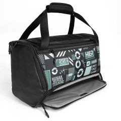 Túi trống Hier Graphic Training Duffel Bag - Dụng cụ thể thao với ngăn để giày tách biệt và thiết kế thời trang, tiện lợi cho mọi hoạt động chống thấm nước.