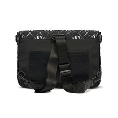 Túi Xách Trẻ Em MLB Diamond Monogram Jacquard NY Yankees - Túi Đeo Chéo Khung Chắc Chắn, Thiết Kế Thời Trang Đen