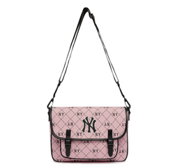 Túi Xách Trẻ Em MLB Diamond Monogram Jacquard NY Yankees Hồng - Balo Tiện Lợi Đi Học, Chơi, Phong Cách Thời Trang Nam Nữ
