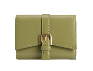 Ví nữ Charles & Keith Annelise Belted Wallet CK6-10701263 Pistachio