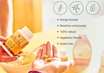 Viên Phấn Ong Forever Bee Pollen 100 Viên - Bổ Sung Vitamin, Tăng Cường Sức Khỏe, Hỗ Trợ Tim Mạch và Năng Lượng Tự Nhiên