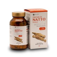 Viên Uống Natto Kinase Fine Japan 2000FU - Hỗ Trợ Đề Kháng, Tim Mạch và Tuần Hoàn Máu - Thực Phẩm Chức Năng Nhập Khẩu Nhật Bản