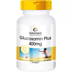 Viên Uống Warnke Glucosamin Plus 400mg của Đức - Hỗ Trợ Khớp, Collagen Thủy Phân, Cải Thiện Vận Động, Chất Lượng Cao