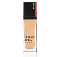 Phấn Nền Dạng Lỏng Shiseido Synchro Skin Radiant Lifting Foundation - Lớp Nền Rạng Rỡ, Chống Nếp Nhăn, Phù Hợp Mọi Loại Da 30ml
