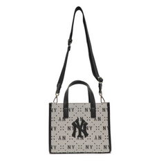 Túi Xách MLB Big Diamond Monogram Jacquard New York Yankees - Tote Bag Nhỏ Thời Trang, Dây Đeo Điều Chỉnh, Kiểu Dáng Thanh Lịch