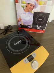 Bếp điện từ Creen CR-CB11VN-GOL-210 Màu Vàng Gold - Bếp Từ Công Suất 2000W, Thiết Kế Nhỏ Gọn, Dễ Dàng Sử Dụng Cho Mọi Gia Đình