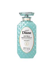 Cặp Gội Xả Kiềm Dầu Moist Diane Extra Fresh & Hydrate - Dưỡng Ẩm Tóc Hư Tổn, Phục Hồi, Mùi Bưởi Tươi 450ml x 2 Chai