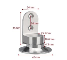 Chặn cửa Hobby Home Decor CC5 với keo dán 3M và đinh ốc - Lực hút nam châm siêu mạnh cho cửa gạch men và kính