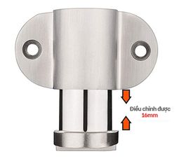Chặn Cửa Inox 304 Nam Châm Hít CC6 Dán Sàn - Dễ Dàng Lắp Đặt, Giữ Cửa Đứng Cố Định, Thích Hợp Mọi Loại Cửa