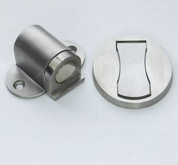 Chặn Cửa Inox 304 Nam Châm Hít CC6 Dán Sàn - Dễ Dàng Lắp Đặt, Giữ Cửa Đứng Cố Định, Thích Hợp Mọi Loại Cửa