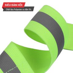 Combo 2 Đôi Đai Phản Quang Đeo Tay Chân GoodFit GF05RA - An Toàn Khi Tập Thể Thao, Cao Cấp, Dễ Dàng Sử Dụng