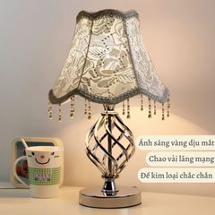 Đèn Ngủ Để Bàn HUTA T1 - Chiếu Sáng Vàng Duy Nhất, Điều Chỉnh Độ Sáng, Thiết Kế Sang Trọng, Kích Thước Phù Hợp Với Mọi Không Gian