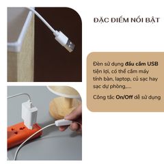 Đèn Ngủ Gỗ Để Bàn Huta Light For Life G3S - Thiết Kế Hiện Đại, Chao Vải Cao Cấp, Ánh Sáng Dịu Nhẹ, Phù Hợp Mọi Không Gian