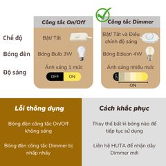 Đèn Ngủ Gốm Sứ Huta Light For Life S1 - Đèn Bàn LED Tiết Kiệm Điện, Trang Nhã Cho Không Gian Sống Thư Giãn
