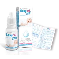 Enzym Lactase Easycol Baby 15ml - Hỗ Trợ Cải Thiện Tiêu Hóa Cho Trẻ Sơ Sinh & Trẻ Nhỏ, Giúp Hấp Thụ Đường Lactose Tốt Hơn