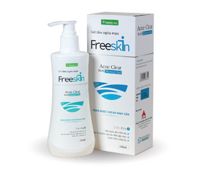 Gel Tắm Ngừa Mụn Freeskin Acne Clear Body Shower Gel 250ml - BHA Làm Sạch Sâu, Dưỡng Ẩm, Chống Oxy Hóa Cho Da Sáng Mịn