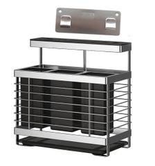 Kệ Đựng Đũa Dao Kéo Hobby Home Decor KDMT3 Inox 304 Có Khay Hứng Nước – Thiết Kế Gọn Gàng Cho Không Gian Bếp Thêm Ngăn Nắp