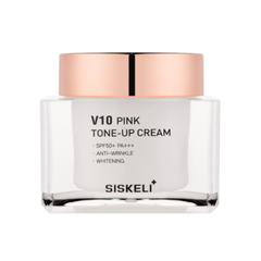 Kem dưỡng trắng da nâng tông ban ngày Siskeli V10 Pink Tone-up Cream