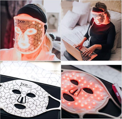 Mặt Nạ Ánh Sáng Rio Face Lite - Thiết Bị Làm Đẹp Cải Thiện Làn Da, Trẻ Hóa Da Chống Lão Hóa, Phục Hồi Năng Lượng Da Mệt Mỏi