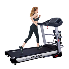 Máy Chạy Bộ Điện Zasami KZ-C2206 Đa Năng - Tốc Độ 20 km/h, Độ Nghiêng Tự Động, Thiết Kế Tiện Lợi Cho Tập Luyện Tại Nhà