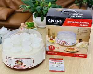 Máy Hấp, Làm Bánh và Sữa Chua Tự Động Creen CR-H168 - Đa Năng Tiện Lợi, Chất Liệu An Toàn, Dịch Vụ Giao Hàng Toàn Quốc
