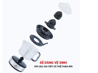 Máy Vắt Cam Kalpen CJK-2681 700ml - Thiết Kế Dễ Dàng Sử Dụng, Công Suất 60W, Giải Pháp Nước Cam Tươi Ngon Tại Nhà