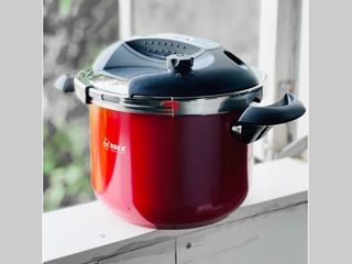 Nồi áp suất đáy từ Arber NAS06LSMD 6 lít - Inox 304 Chất Lượng Cao, An Toàn, Dùng Được Trên Bếp Gas, Hồng Ngoại, Từ