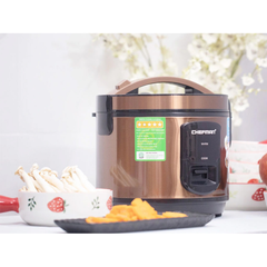 Nồi cơm điện Chefman CM-1218 1.8L - Thiết kế sang trọng, công nghệ nấu hiện đại, giữ ấm, phù hợp cho gia đình 4-6 người.