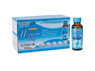 Nước Uống Làm Đẹp Da Hyaluron Top Shinnippai - Cấp Nước, Tăng Độ Ẩm, Ngăn Ngừa Nếp Nhăn (Hộp 10 Chai 50ml)