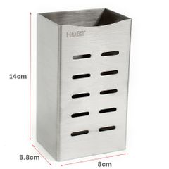 Ống Đũa Inox 304 Dán Tường Hobby Home Decor OD2 - Lắp Dễ Dàng, Chất Liệu Bền, Tiện Ích Cho Gia Đình 5-7 Người