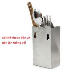Ống Đũa Inox 304 Dán Tường Hobby Home Decor OD2 - Lắp Dễ Dàng, Chất Liệu Bền, Tiện Ích Cho Gia Đình 5-7 Người