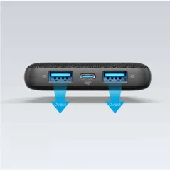 Sạc Dự Phòng Anker A1248 PowerCore 3 Sense 10000mAh PD 20W - Sạc Nhanh 3 Cổng USB-C & USB-A, Tương Thích Tất Cả Thiết Bị Di Động