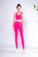 Set Bộ Tập Gym Nữ Cao Cấp Multi-FIT Livan LV22212204 - Áo Bra & Quần Legging Thời Trang, Chất Liệu Co Giãn, Thoáng Khí