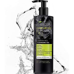 Sữa Rửa Mặt Bielenda Carbon Detox 195g - Thanh Lọc Da, Ngăn Ngừa Mụn, Làn Da Sạch Sẽ và Sảng Khoái