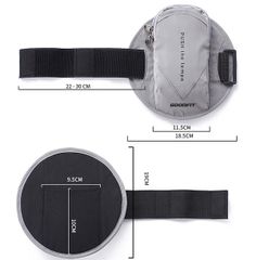 Túi Đeo Điện Thoại Chạy Bộ Phản Quang GoodFit GF201RA - Đa Năng Cho Tập Luyện, Chống Thấm, Dùng Được Mọi Điện Thoại