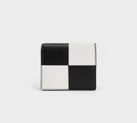 Ví Charles & Keith Georgette Checkered Small Wallet CK6-10770585 Multi