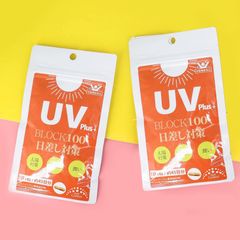Viên uống chống nắng UV Plus+ Block 100 Nhật Bản - Bảo vệ da, chống sạm màu, tăng cường độ ẩm, túi 45 viên dễ uống