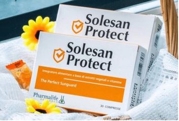 Viên Uống Chống Nắng Solesan Protect 30 Viên - Hỗ Trợ Sáng Da, Giảm Tổn Thương Từ Tia UV và Ánh Sáng Xanh