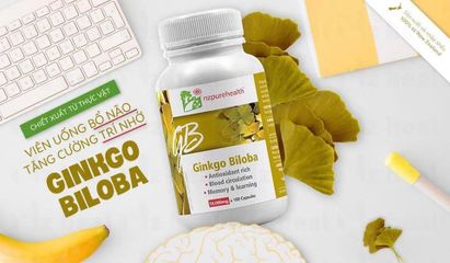 Viên Uống Hỗ Trợ Não Bộ Ginkgo Biloba 10.000mg NZPureHealth - Tăng Cường Trí Nhớ, Bảo Vệ Não Bộ Từ Chiết Xuất Lá Bạch Quả